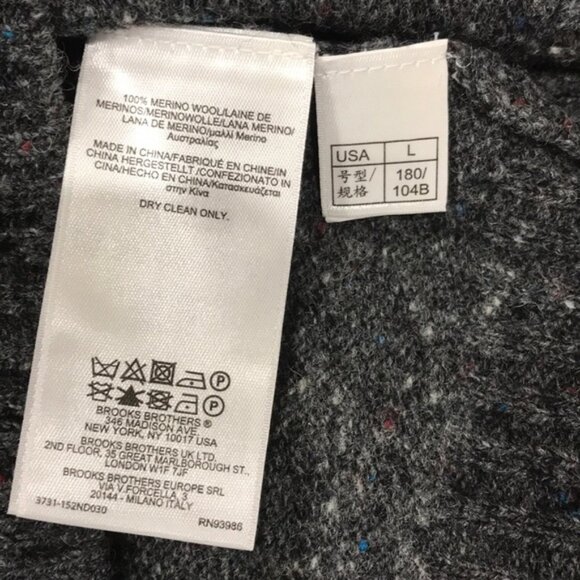 Brooks Brothers Merino Wool-Blend Crewneck Sweater - Picture 5 of 7